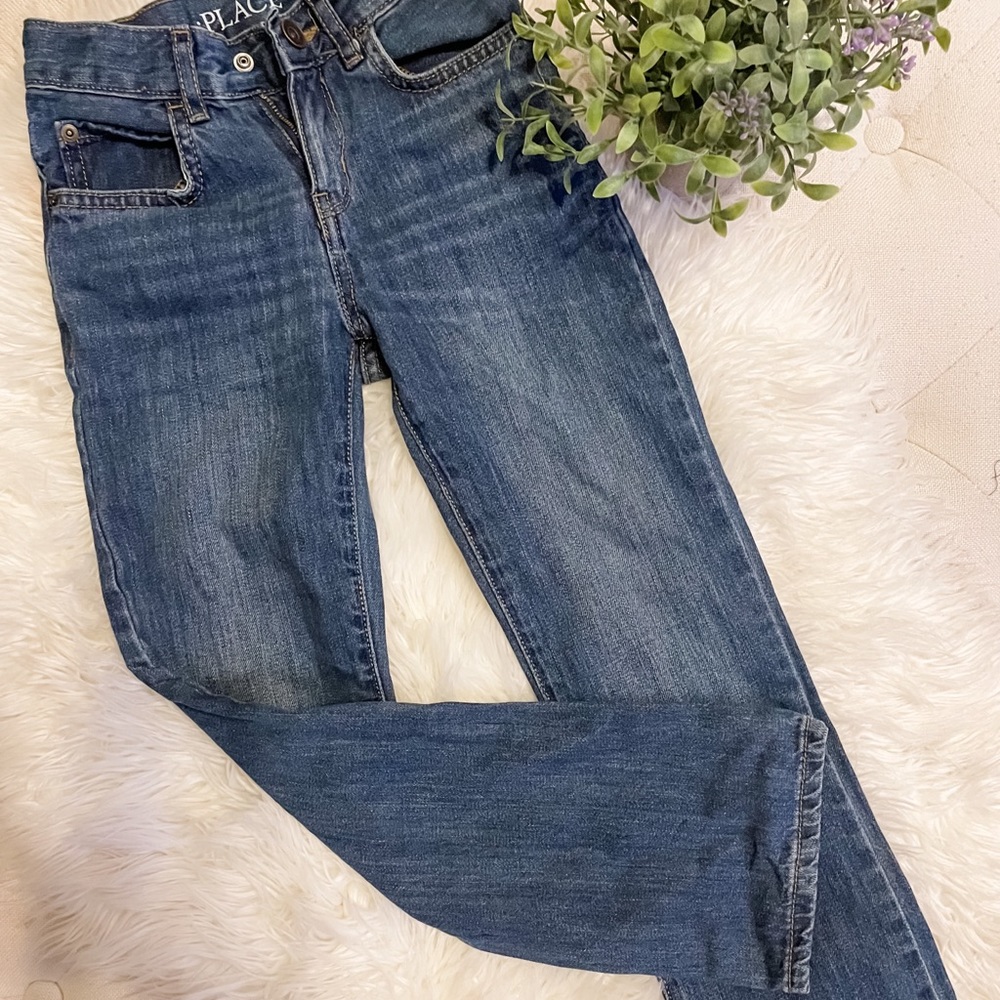 Boys 7 Slim blue jeans
